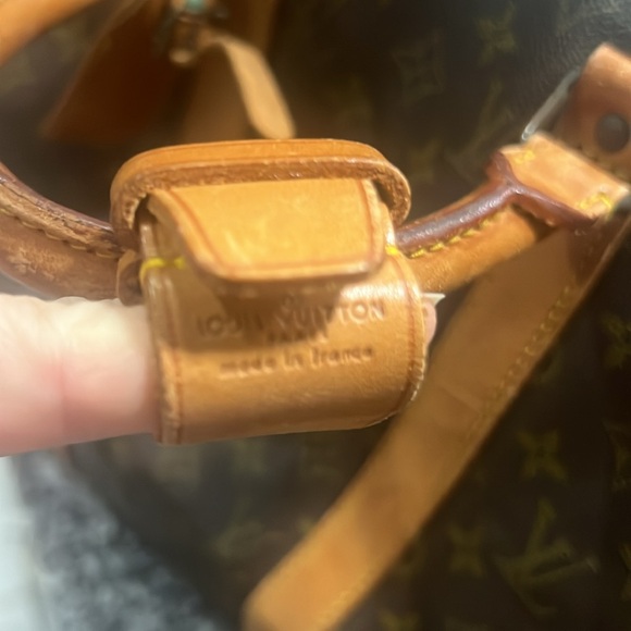 LOUIS VUITTON MONOGRAM KEEPALL 50 Vintage w/Luggage Tag with faults - Picture 3 of 17